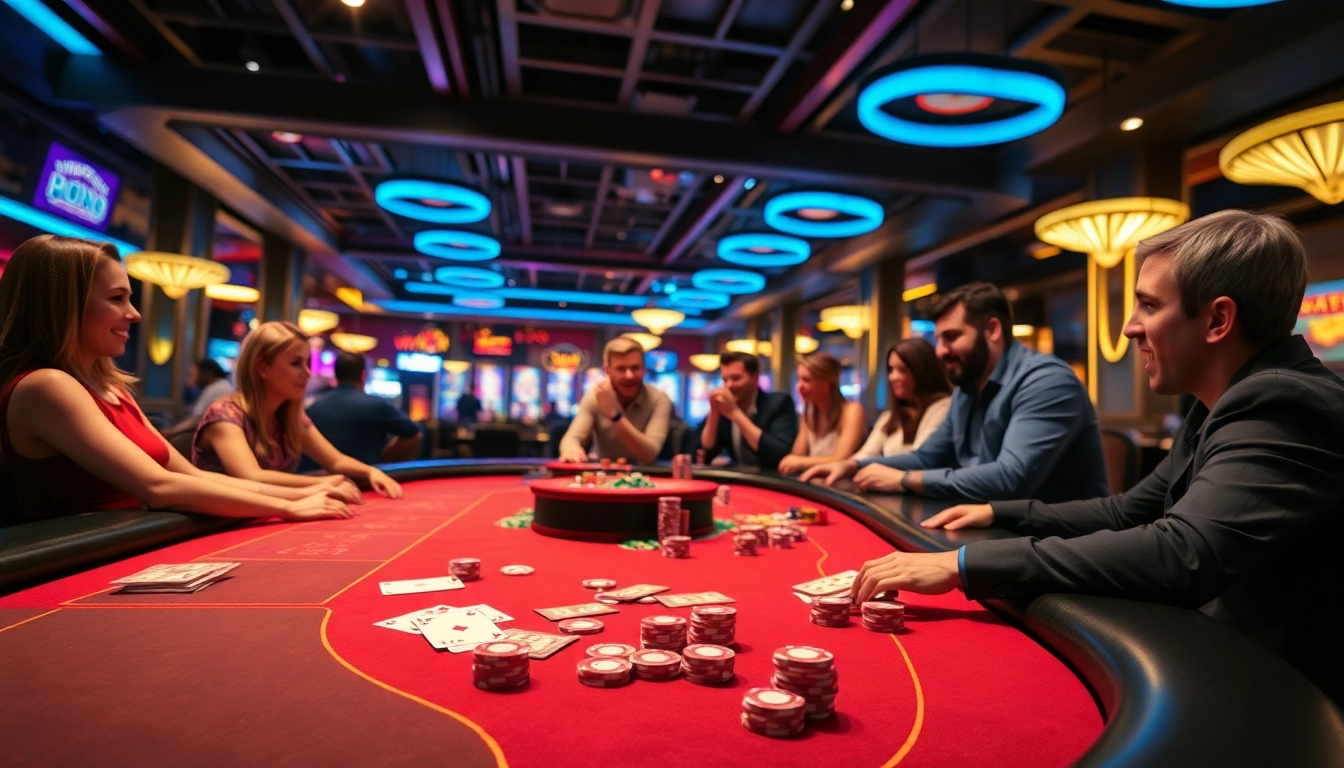 Découvrez le casino en ligne meilleur site avec des tables de jeu animées et des joueurs enthousiastes.