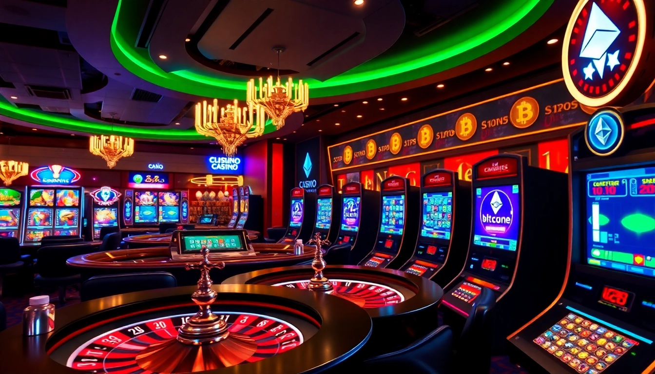 Experience excitement at a casino français crypto with vibrant games and engaging digital interfaces.