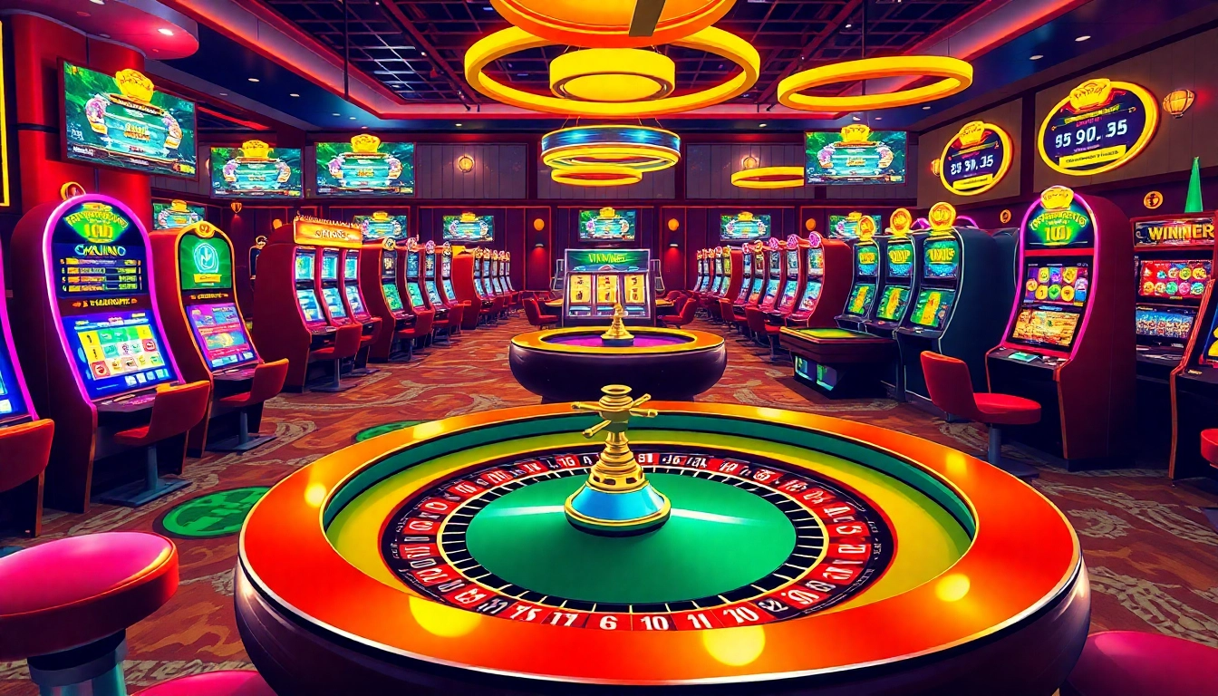 Jouer au casino belgium en ligne avec des jeux dynamiques et des lumières vives.