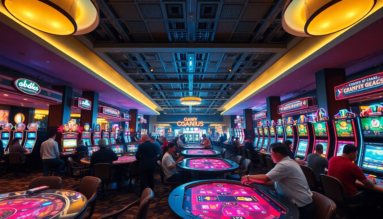 Un joueur enthousiaste dans un casino en ligne meilleur site, mettant en avant des jeux vibrants et un environnement captivant.