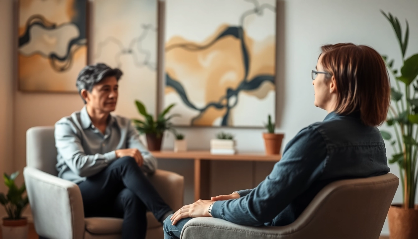 Highlighting depression symptoms in a counseling session between a therapist and a client.
